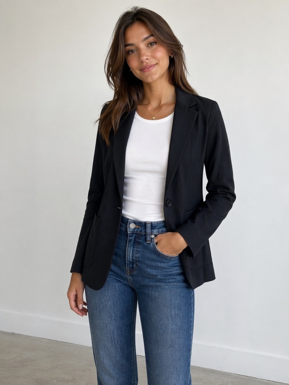 A NEW DAY Classic Black Blazer Size XS